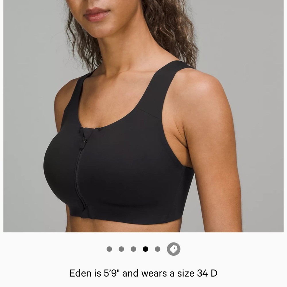 Gently used Lululemon Enlite Blue/Gray sports bra. High support.